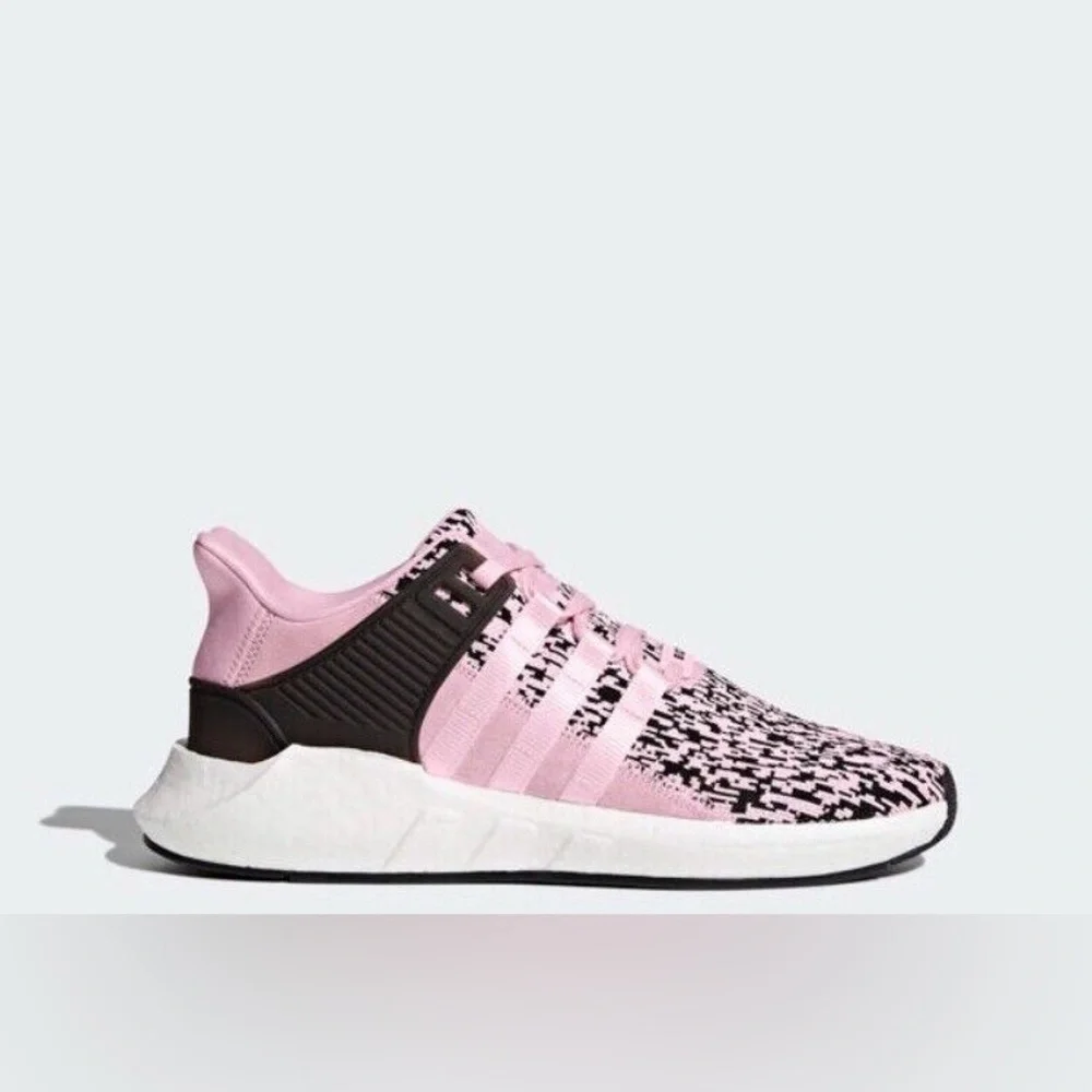 ADIDAS EQT SUPPORT pink glitch sneakers